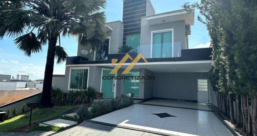 Sobrado à venda em Indaiatuba, Condomínio Helvétia Park, com 3 suítes, com 348.45 m²