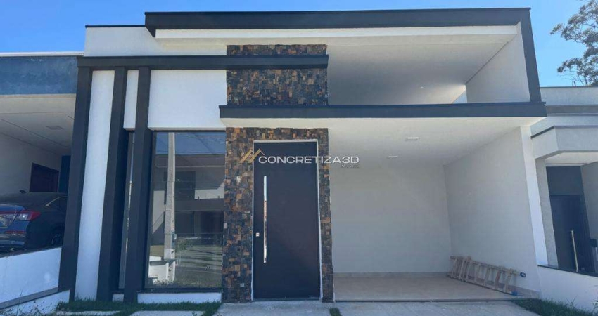 Casa à venda em Indaiatuba, Loteamento Park Gran Reserve, com 3 suítes, com 141.77 m²