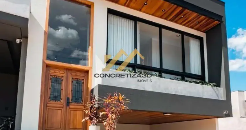 Casa à venda em indaiatuba, condomínio park gran reserve, com 3 quartos, com 194 m²