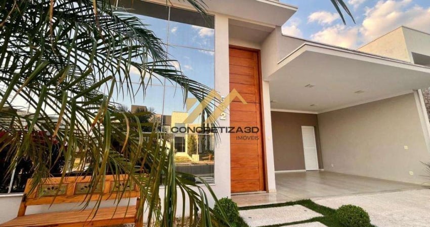 Casa à venda em Indaiatuba, Jardim Esplanada, com 3 suítes, com 188 m², Condomínio Dona Lucilla