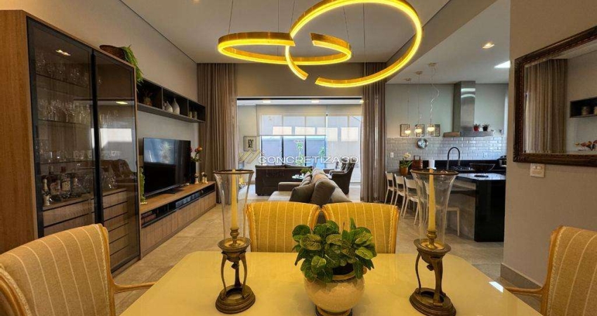 Casa à venda em Indaiatuba, Jardim Esplanada, com 3 quartos, com 230 m², Condomínio Dona Maria José