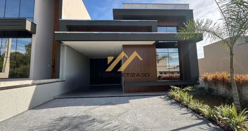 Casa à venda em Indaiatuba, Loteamento Park Gran Reserve, com 3 suítes, com 200 m²
