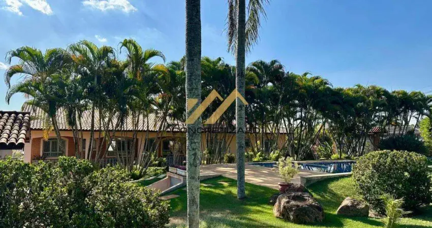 Chácara à venda em Indaiatuba, Colinas do Mosteiro de Itaici, com 4 quartos, com 2870 m²