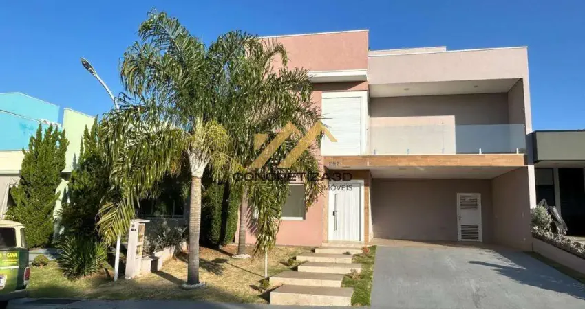 Sobrado com 3 suítes para alugar, 278 m² - jardim residencial maria dulce - indaiatuba/sp