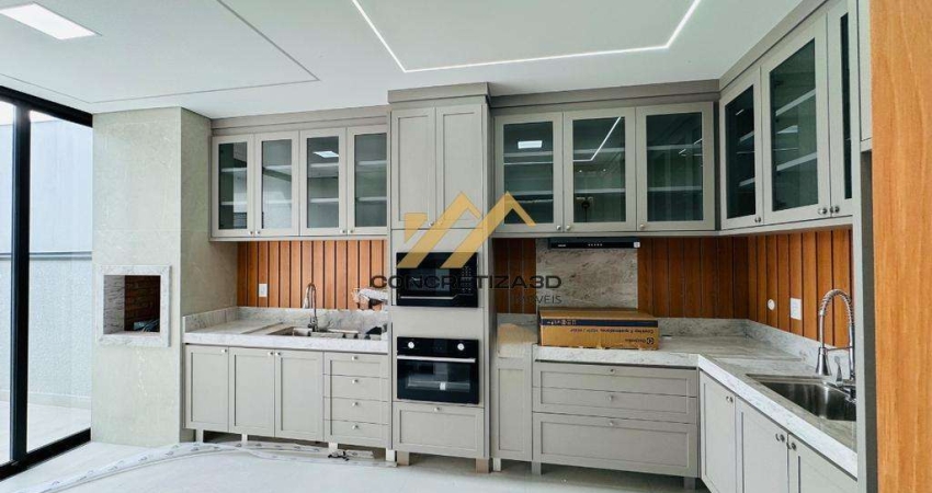 Casa à venda em Indaiatuba, Loteamento Park Gran Reserve, com 3 suítes, com 153 m²