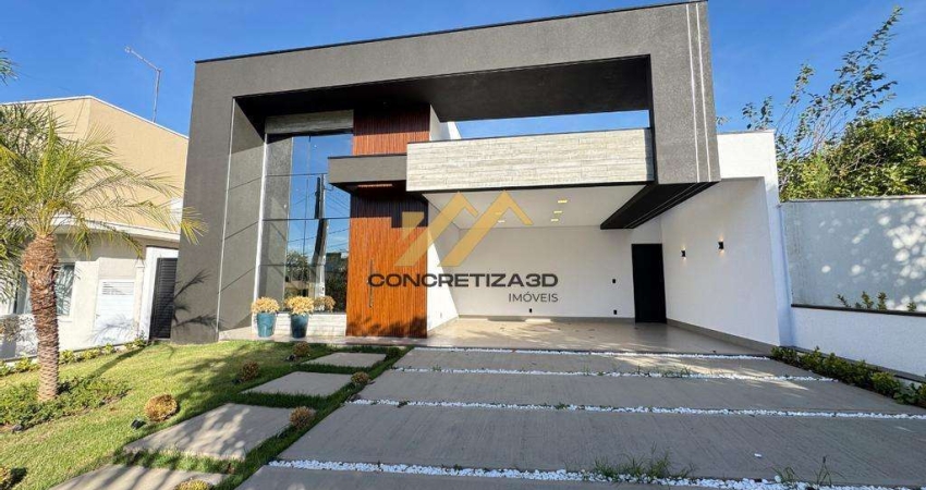 Casa à venda em Indaiatuba, Jardim Residencial Alto de Itaici, com 3 suítes, com 189.52 m²