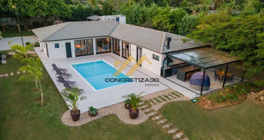 Casa com 4 suítes à venda, 355 m² construídos - Colinas do Mosteiro de Itaici - Indaiatuba/SP