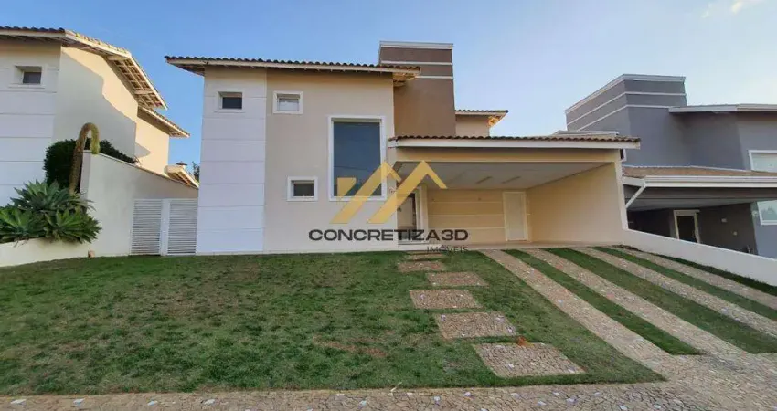 Sobrado com 3 quartos sendo 1 suítes para alugar, 185 m² - Residencial Villaggio Portofino - Indaiatuba/SP