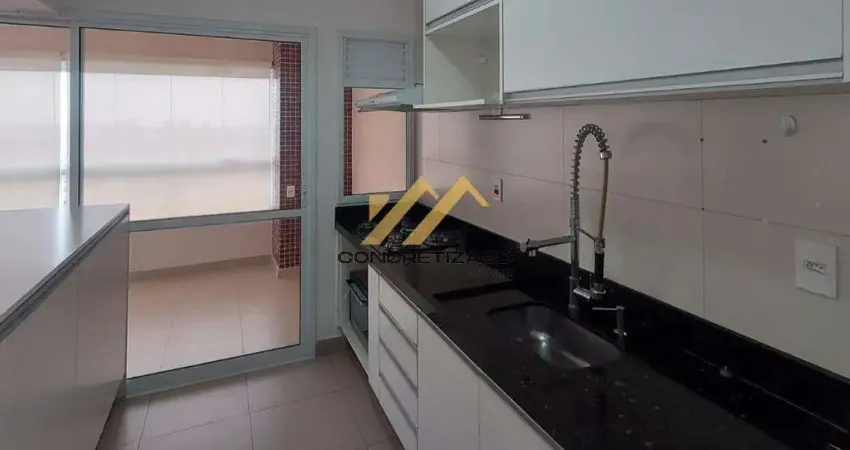 Apartamento com 3 suítes para alugar,  128 m² - Edifício Due - Indaiatuba/SP