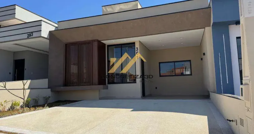 Casa com 3 suítes à venda, 140 m² - park gran reserve - indaiatuba/sp