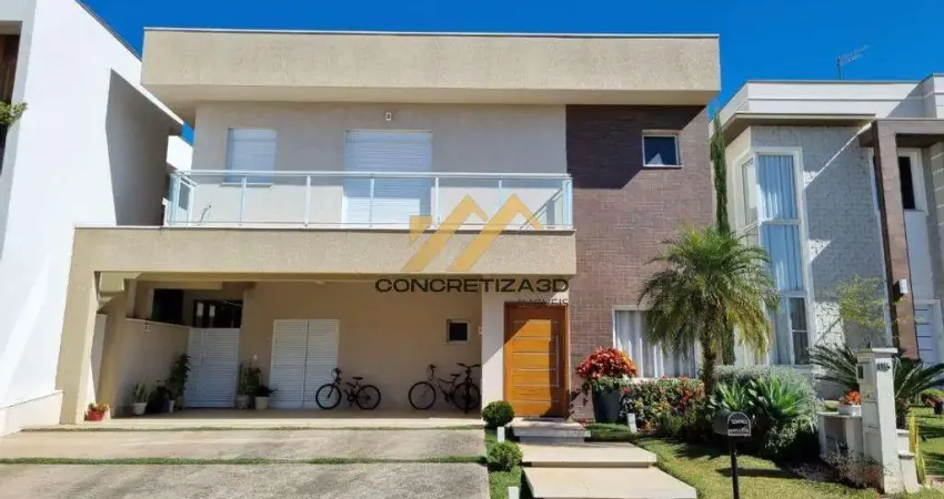 Sobrado com 3 suítes à venda, 295 m² - jardim residencial dona lucilla - indaiatuba/sp