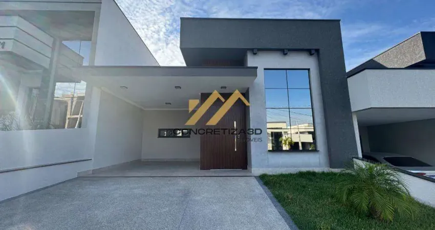 Casa com 3 suítes à venda, 135 m² - park gran reserve - indaiatuba/sp