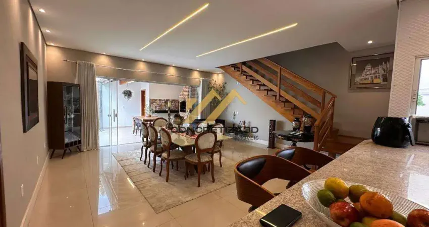 Casa com 4 suítes à venda, 228 m² - jardim portal dos ipês - indaiatuba/sp