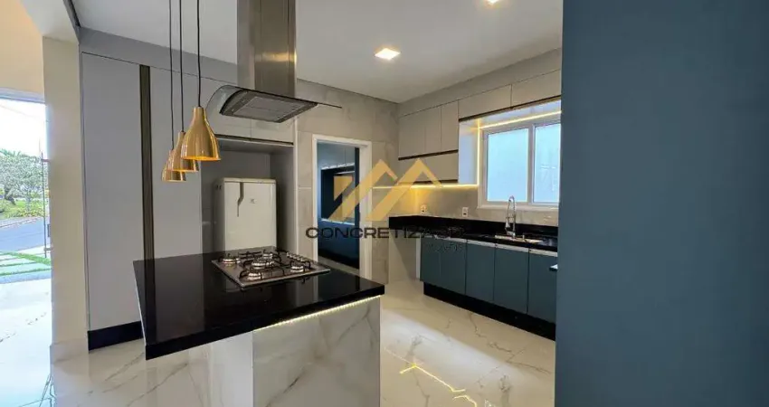 Casa com 3 suítes para alugar, 230.73 m² - jardins di roma - indaiatuba/sp