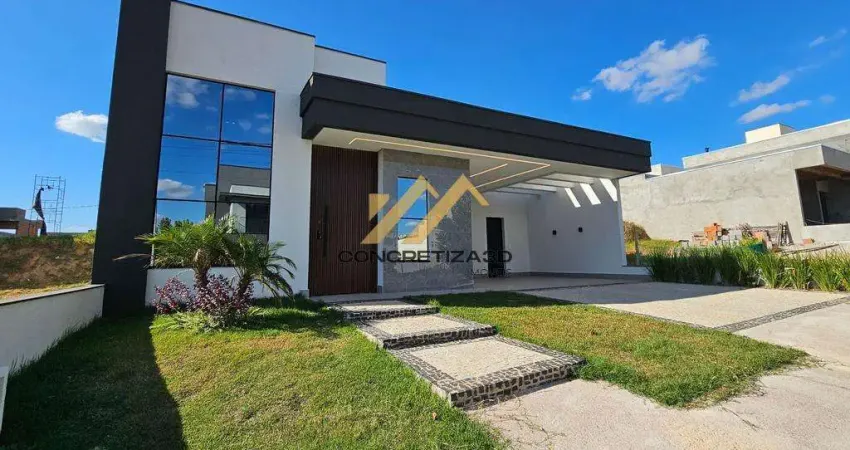 Casa à venda e para alugar em indaiatuba, residencial milano, com 3 suítes, com 192.4 m²