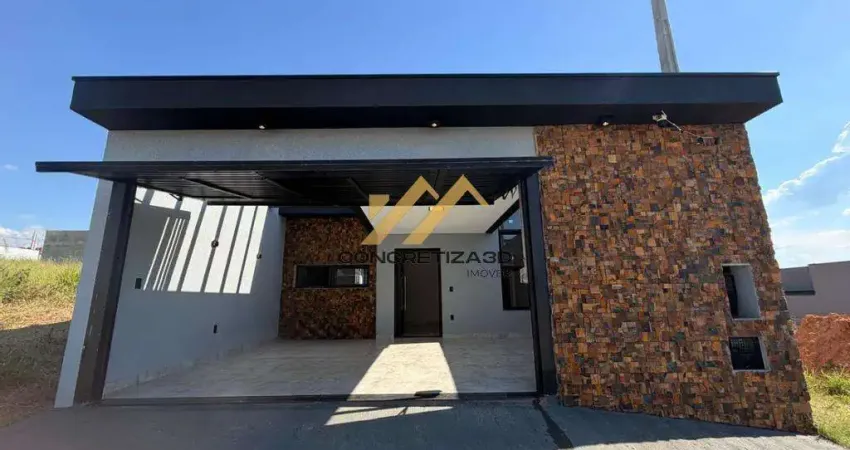 Casa com 3 quartos à venda, 104 m² - Parque Residencial Sabiás - Indaiatuba/SP