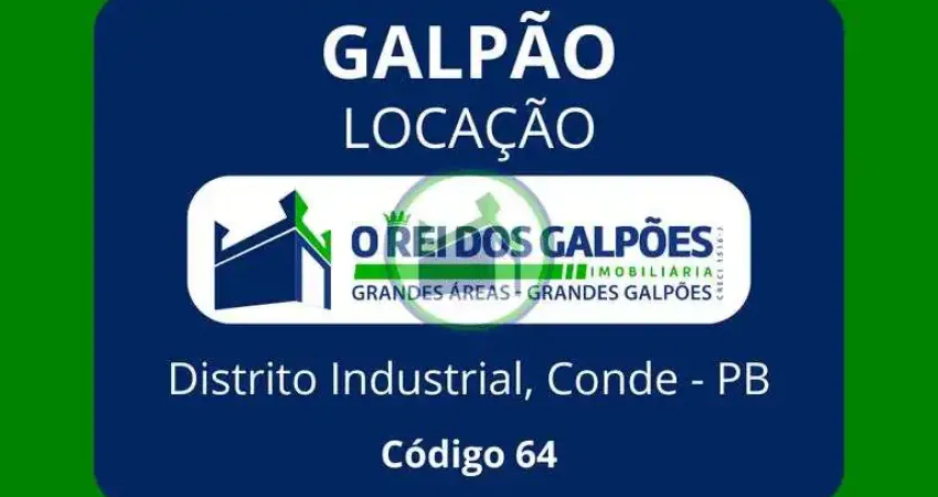Galpões na BR-101, no Conde, A partir de 175m² com e sem docas (plataformas).