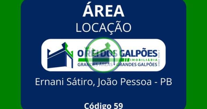 O REI DOS GALPÕES- ALUGA Excepcional Área no  Distrito de João Pessoa
