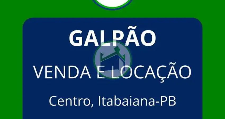 Barracão / Galpão / Depósito à venda na Rua Almeida Barreto, KENLO - GA, Centro, Itabaiana