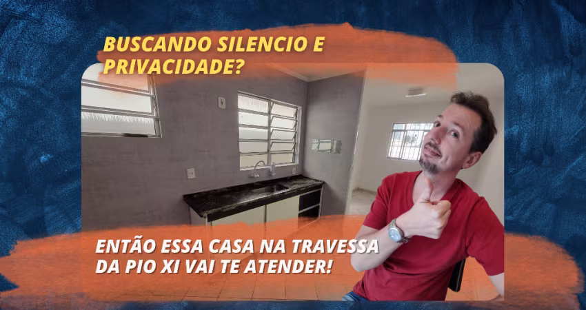 Casa de 1 dormitorio - individualizado e privativo