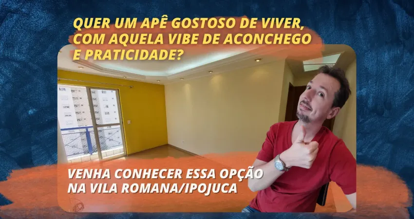 Apartamento de 2 dormitorios com linda vista na vila ipojuca/romana - ideal para quem busca privacidade e praticidade