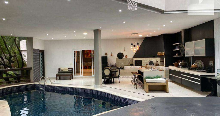 Casa com 4 dormitórios, 850 m² - venda por R$ 8.500.000,00 ou aluguel por R$ 29.900,00/mês - Tamboré 1 - Barueri/SP