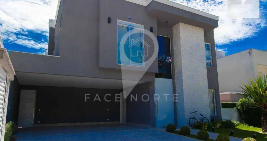 Casa mobiliada e decorada, 4 suítes, clean, pé direito alto!