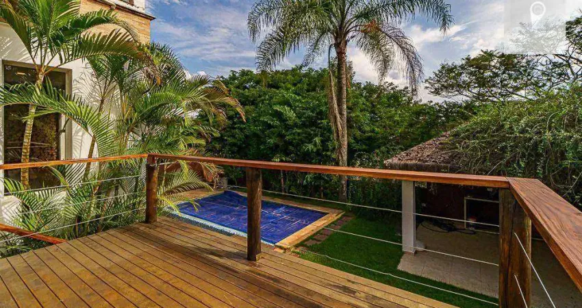Casa com 4 dormitórios à venda, 525 m² - tamboré 10 - santana de parnaíba/sp