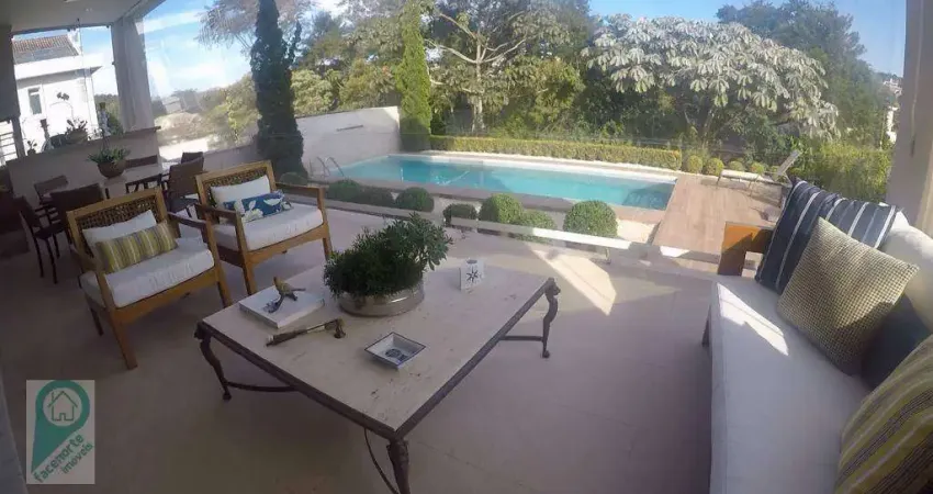 Casa em alphaville com 4 dormitórios à venda, 400 m² por r$ 4.900.000 - gênesis 1 - santana de parnaíba/sp