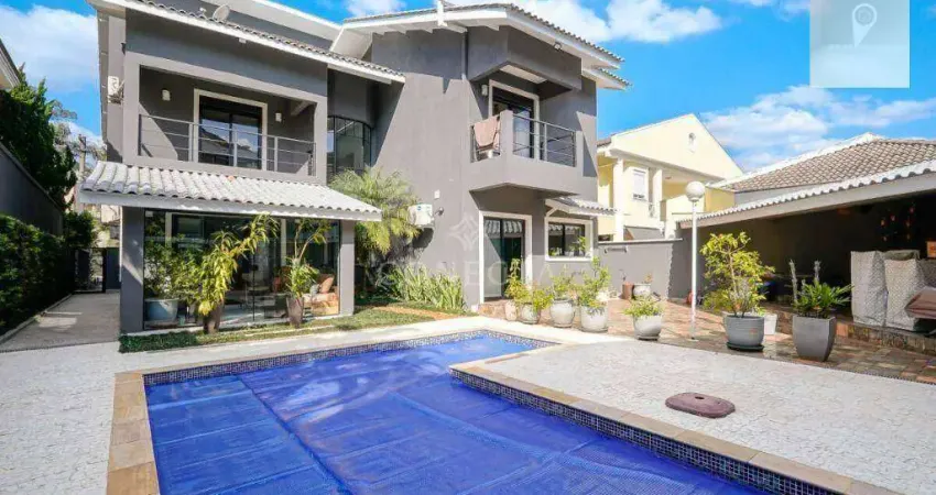 Casa com 4 dormitórios à venda, 420 m² por r$ 4.990.000,00 - 18 do forte - santana de parnaíba/sp