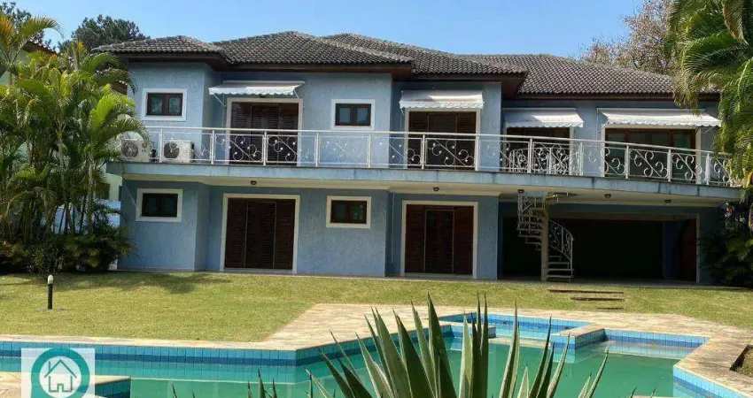 Casa de esquina em alphaville com 4 dormitórios à venda, 540 m² - alphaville - estuda-se permuta!