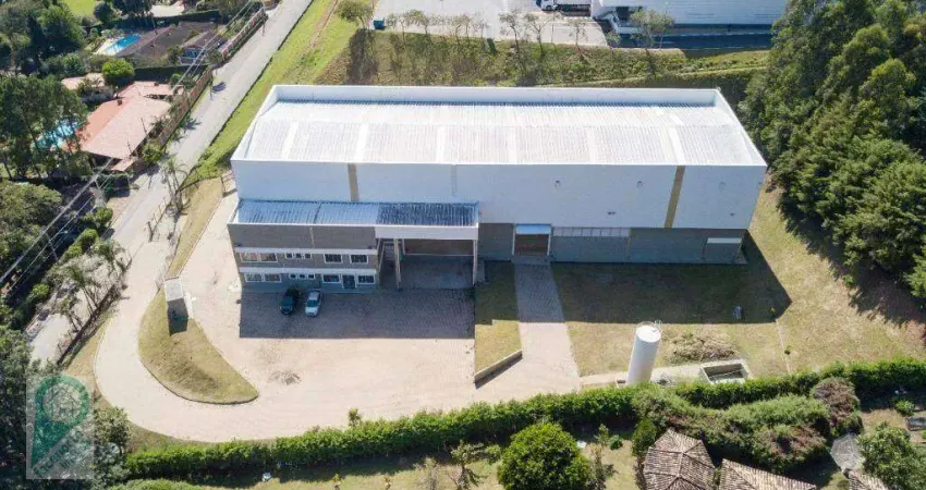 Galpão novo beira rodovia! 2100 ac/ 6000 terreno! colado à fábrica nívea! locado p/ renda!