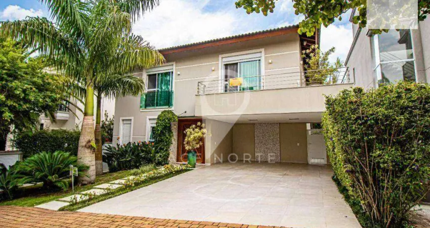 Casa mobiliada em alphaville com 4 dormitórios à venda, 420 m² por r$ 3.900.000 !
