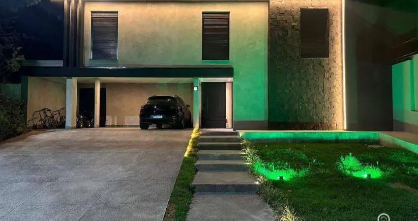 Casa mobiliada com 5 dormitórios, 520 m² - venda  ou aluguel - alphaville 2 - barueri/sp estuda-se permuta total!