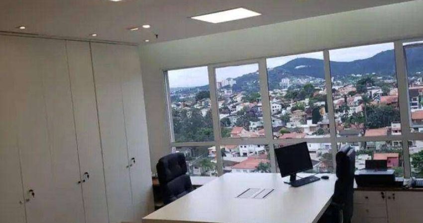 Sala Mobiliada para alugar, 53 m² por R$ 3.500/mês - Alphaville Conde II - Barueri/SP