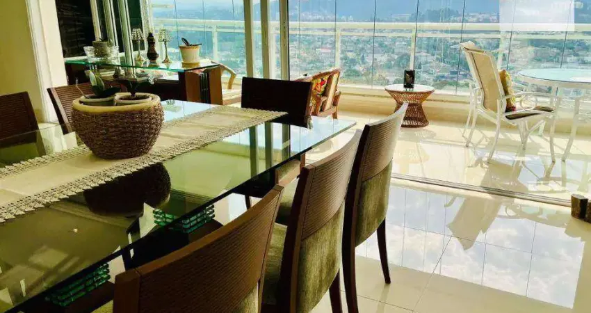Apartamento Mobiliado em Alphaville C/ 196 Mts, 3 Suítes, 3 Vagas, Vista Deslumbrante !