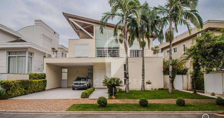 Casa Mobiliada com 4 dormitórios, 360 m² - venda por R$ 5.000.000 ou aluguel por R$ 30.000/mês - Gênesis 1 - SP