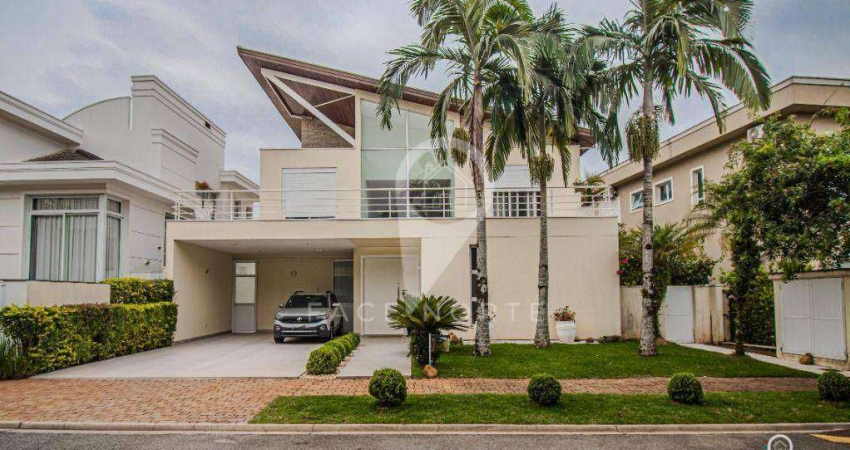 Casa Mobiliada com 4 dormitórios, 360 m² - venda por R$ 5.000.000 ou aluguel por R$ 30.000/mês - Gênesis 1 - SP
