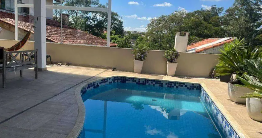 Casa mobiliada com 4 dormitórios para alugar, 400 m² por r$ 28.000/mês - alphaville 05 - santana de parnaíba/sp