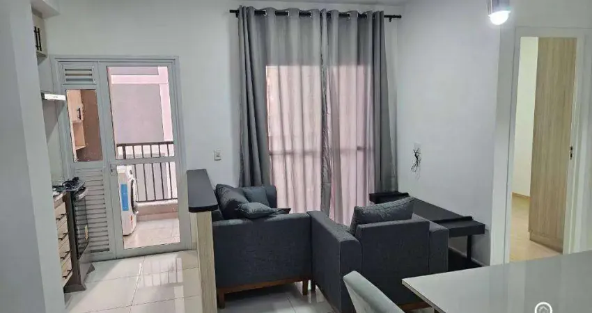 Apartamento mobiliado com 2 dormitórios para alugar, 52 m² por r$ 4.670/mês - alphaville - barueri/sp