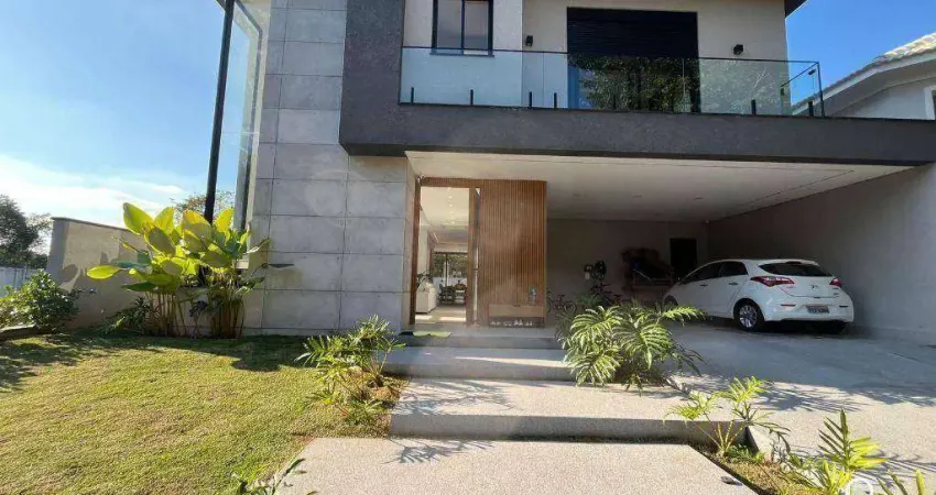Casa com 5 dormitórios à venda, 371 m² por r$ 6.600.000 - gênesis 1 - vista para  mata!
