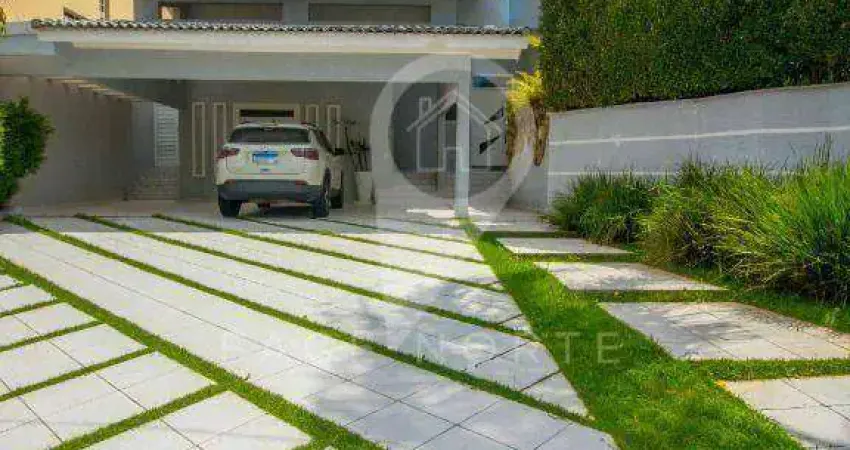 Casa em alphaville mobiliada com 4 dormitórios à venda, 430 m² por r$ 3.000.000 - alphaville 05 - santana de parnaíba/sp