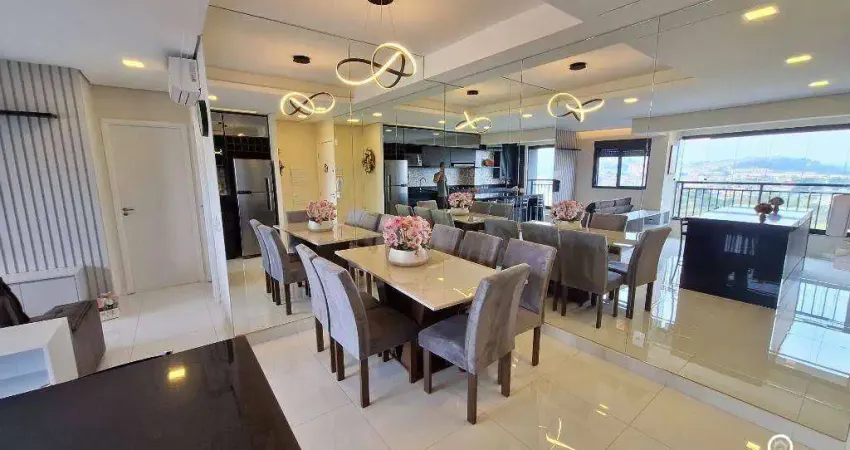 Apartamento com 2 dormitórios para alugar, 70 m² por r$ 8.302/mês - alphaville empresarial - barueri/sp