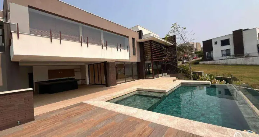 Casa com 4 dormitórios à venda, 1010 m² por r$ 14.000.000,00 - tamboré 11 - santana de parnaíba/sp