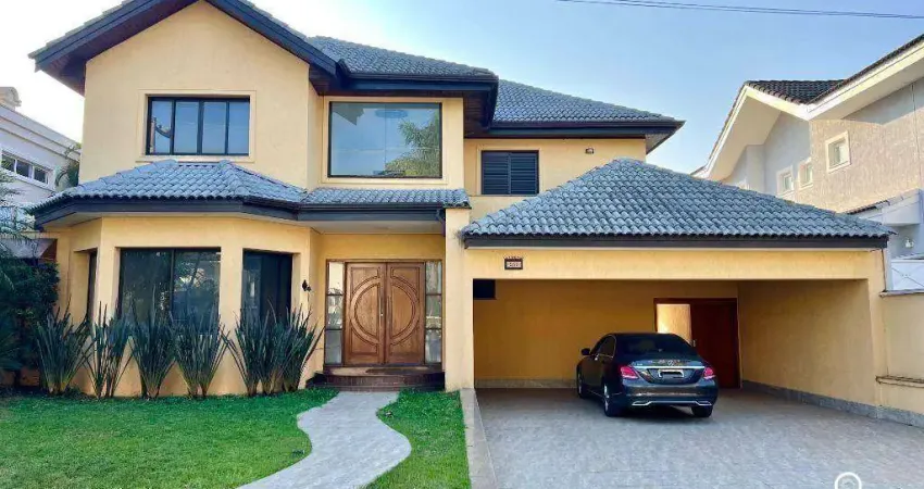 Casa com 4 dormitórios à venda, 460 m² por r$ 4.500.000 - melville - santana de parnaíba/sp