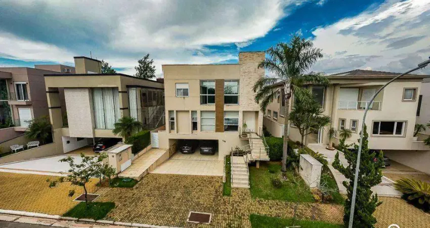 Casa com 5 dormitórios à venda, 468 m² por r$ 4.300.000 - residencial burle marx - santana de parnaíba/sp