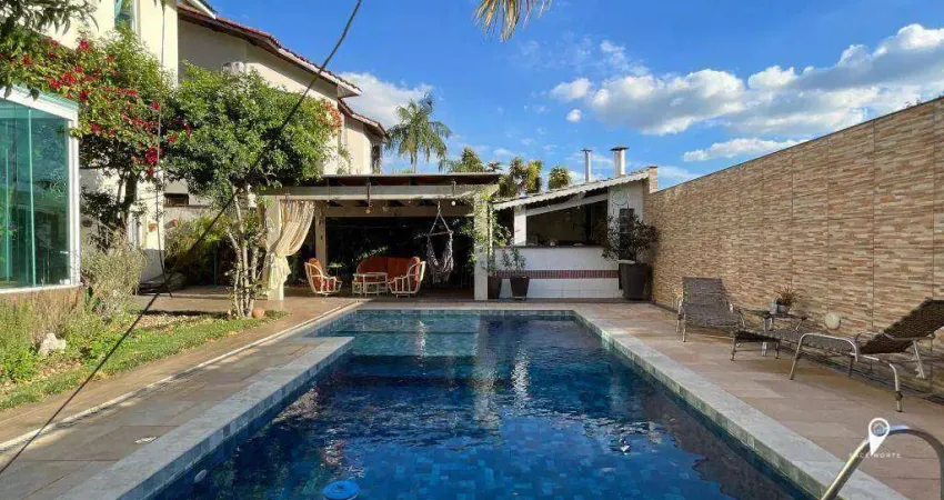 Casa com 4 dormitórios à venda, 400 m² por r$ 3.500.000 - alphaville 10 - santana de parnaíba/sp