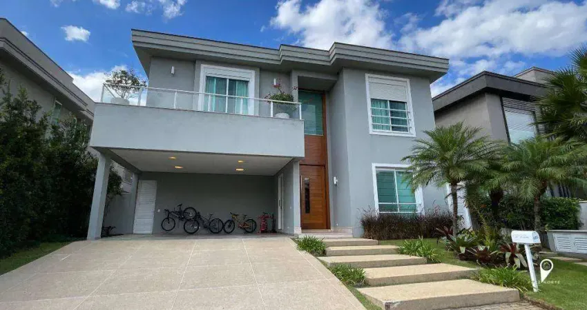 Casa com 4 dormitórios à venda, 411 m² por r$ 5.900.000 - tamboré 10 - santana de parnaíba/sp