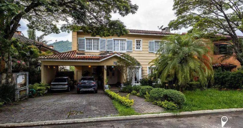 Casa com 5 dormitórios para alugar, 361 m² por r$ 15.010,00/mês - alphaville 10 - santana de parnaíba/sp