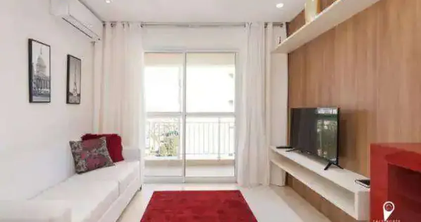 Apartamento mobiliado com 1 dormitório, 48 m² - venda por r$ 680.000 ou aluguel por r$ 5.010/mês - alphaville - barueri/sp